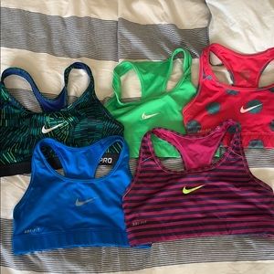 Nike athletic Sports Bra bundle